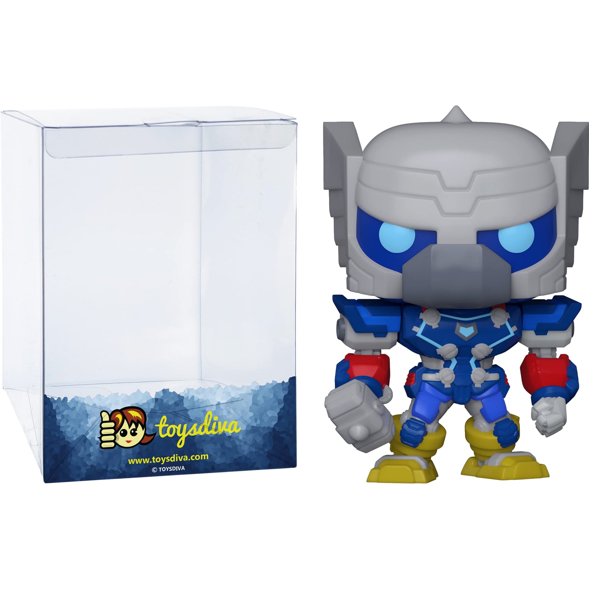 T h o r : Fun ko P o p ! Vinyl Figurine Bundle with 1 Compatible 'ToysDiva' Graphic Protector (834 - 55238 - B)