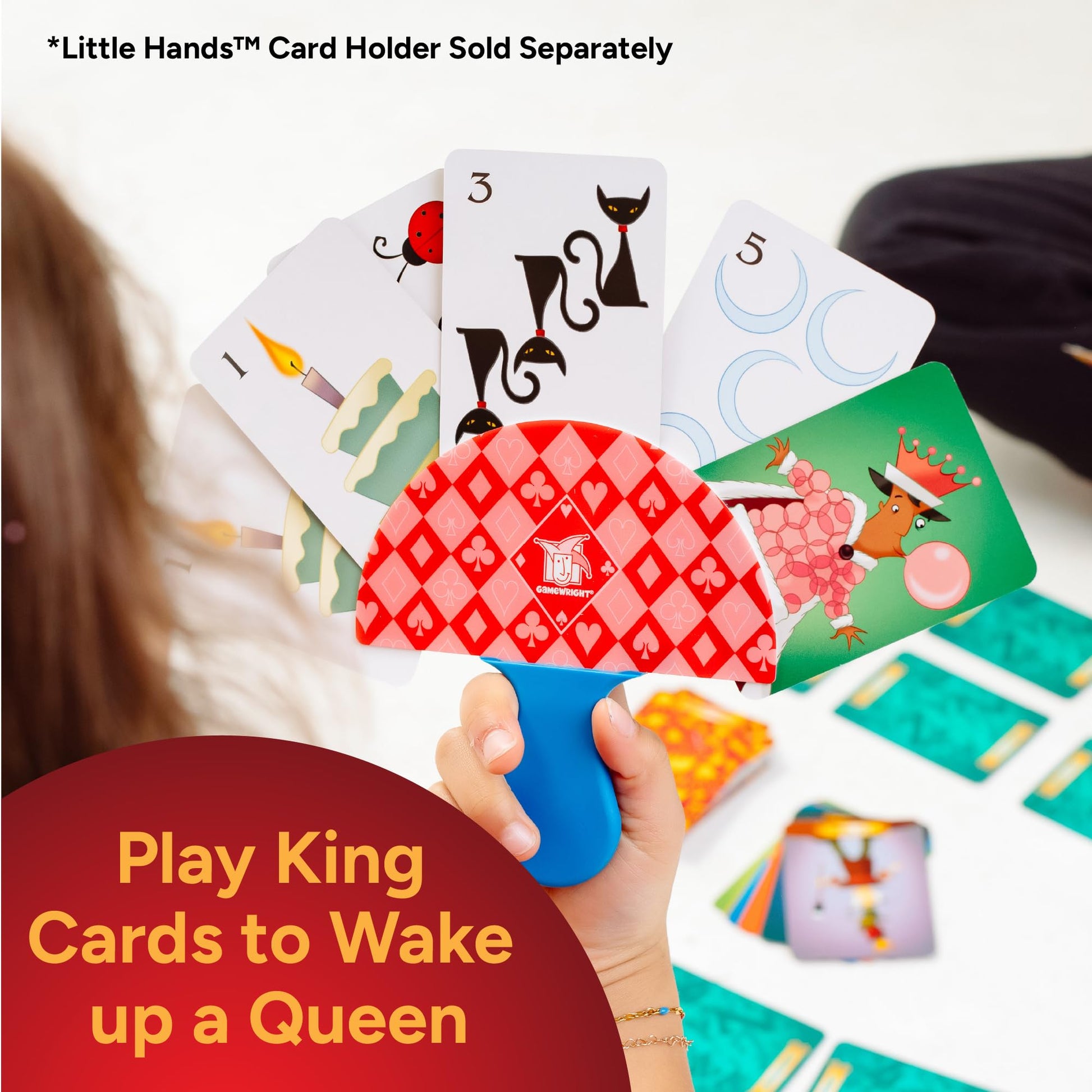 Sleeping Queens Card Game by Gamewright | Kids and Family Card Games for Ages 8 and up | Fast Playing Strategy & Math Board Game | 2-5 Players