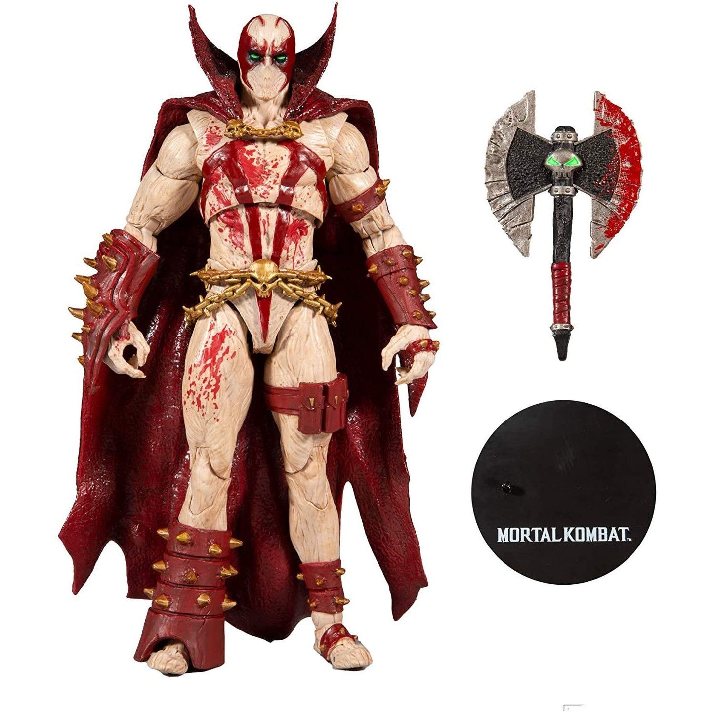 Mortal Kombat McFarlane Toys 7-inch Action Figure Spawn (Bloody Variant) / Mortal Kombat 2020 McFarlane Toys 7-inch Action Figure SPAWN Bloody Variant