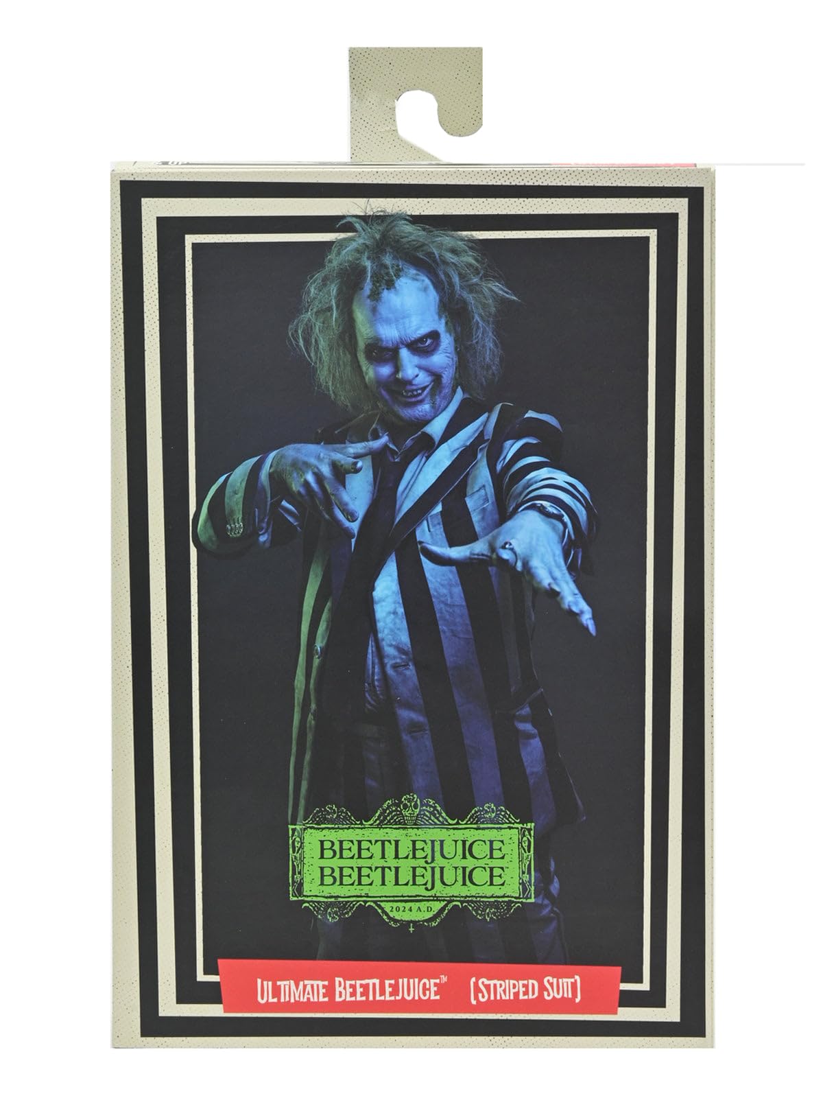 NECA Beetlejuice Striped Suit 7 inch Scale Ultimate Action Figure