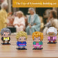 Golden Lady Building Blocks Set, 4 Figures of The Single Women, Petrillo, Nylund, Zbornak and Devereaux, Stable Lovely Toy is Symbol of Girls