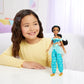 Mattel Disney Princess Jasmine Doll in Sparkling Fashion with Removable Pants, Tiara and Shoes, Posable & Collectible, Inspired by Aladdin Movie
