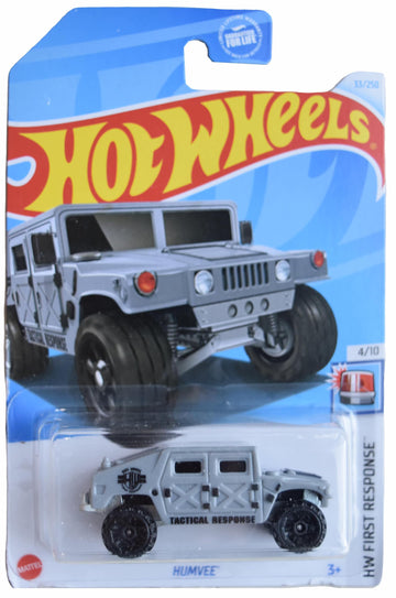 Hot Wheels Humvee, HW First Response 4/10 [Gray] 33/250