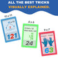 Multiplication Flash Cards with Tricks for Kids - Times Tables Hacks: A Fun and Easy Way to Learn Multiplication