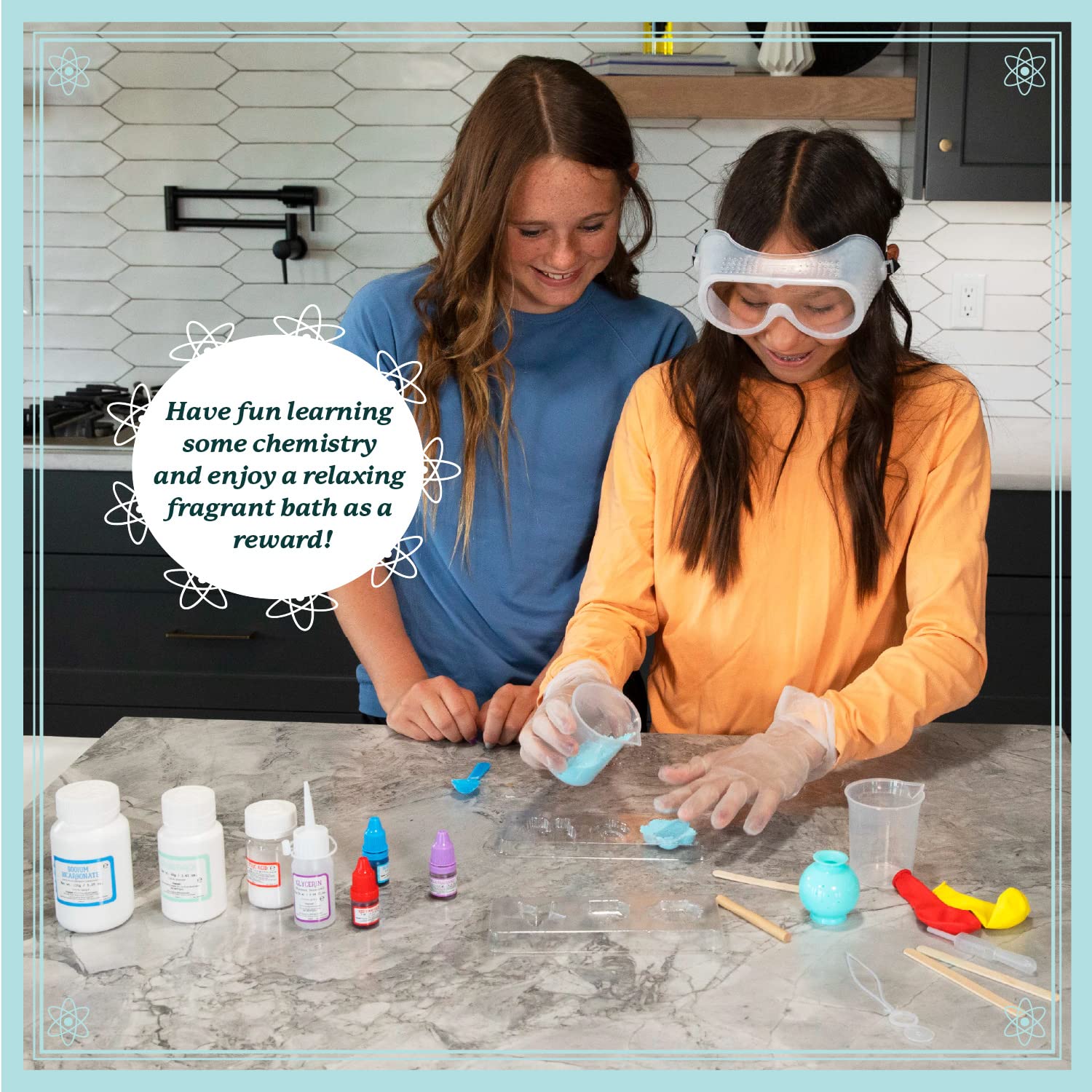 MindWare Science Academy Bath Bomb lab Kit