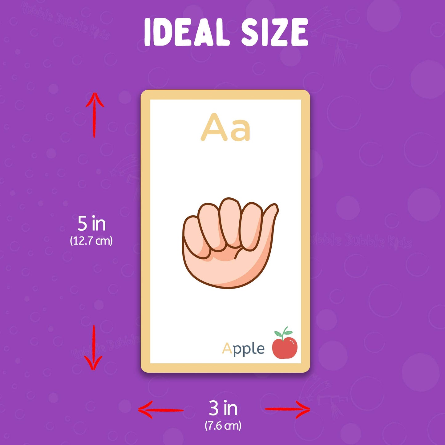 American Sign Language Flash Cards - 56 ASL Flash Cards for Kids, Babies, Toddlers. Sign Language for Kids Includes Alphabet, Numbers, Days, & Months