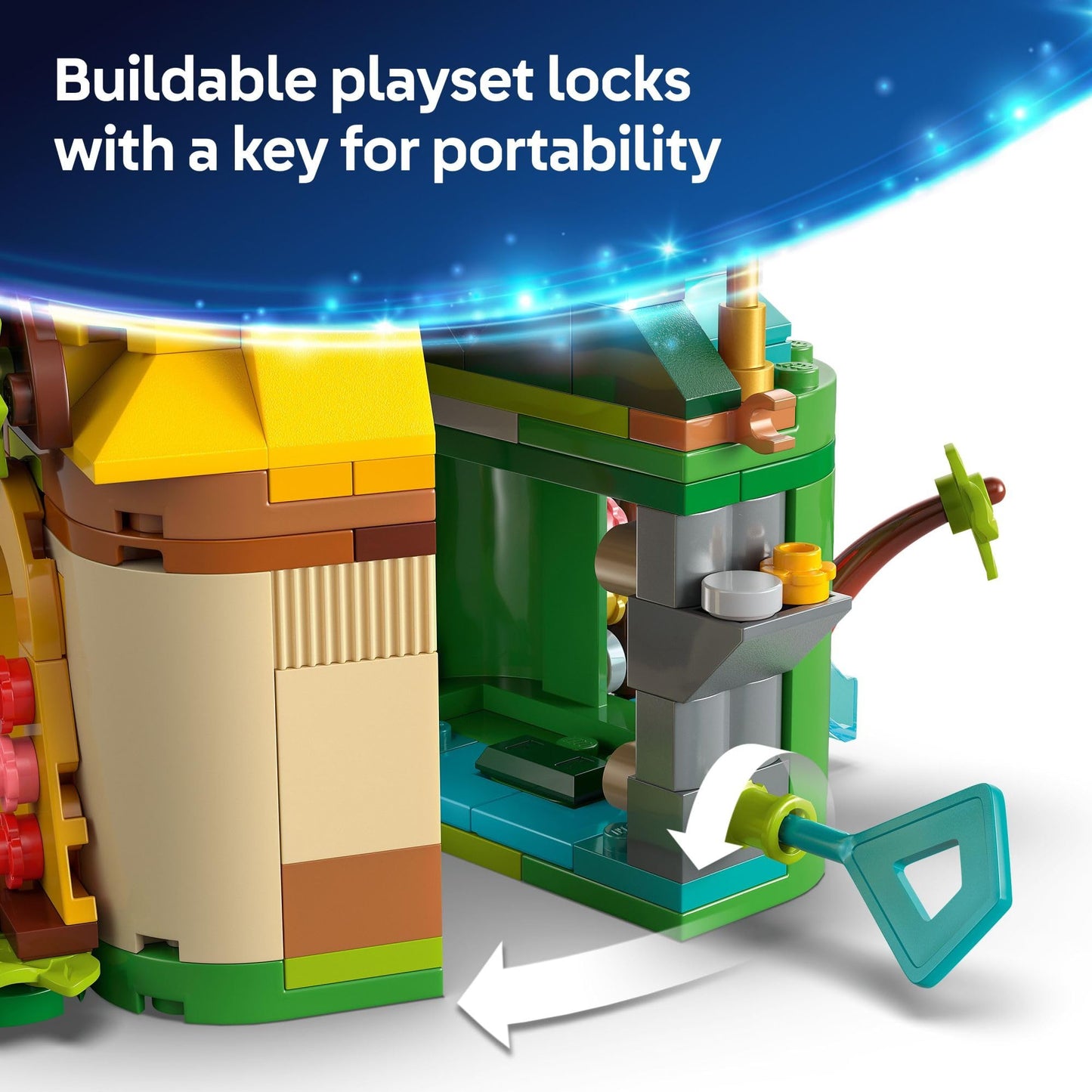 LEGO Disney Moana's Island Fun Building Toy Playset - Princess Moana Toy for Kids, Girls and Boys, Ages 5+ - with 2 Disney Micro-Dolls and Pua Animal