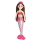 Aurora® Enchanting Sea Sparkles™ Ruby Stuffed Doll - Imaginative Play with Magical Companions - Perfect for Kid's Birthdays and Celebrations - Pink 18