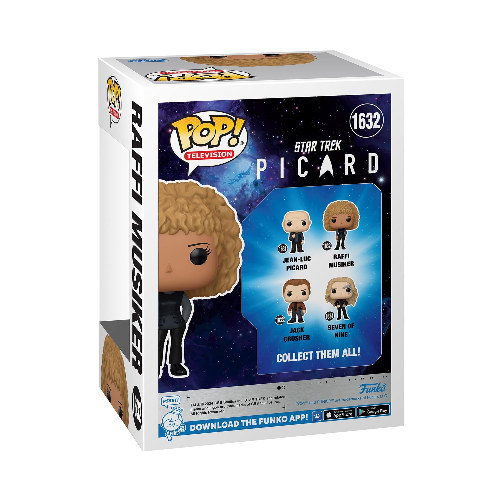 Funko POP TV: Star Trek Picard - Raffi Muskier - Star Trek - Collectable Vinyl Figure - Gift Idea - Official Merchandise - for Kids & Adults - TV Fans