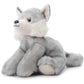 The Petting Zoo Wolf Stuffed Animal, Gifts for Kids, Wild Onez Zoo Animals, Grey Wolf Plush Toy 9 inches