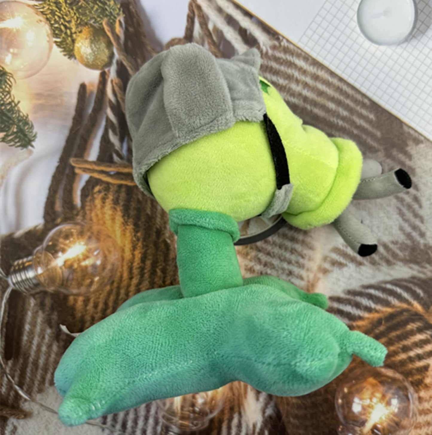 JHESAO 8" Plants and Peashooter Zombies Plush Toys PVZ 1 2 Stuffed Soft Doll Gatling Pea Shooter Toy New