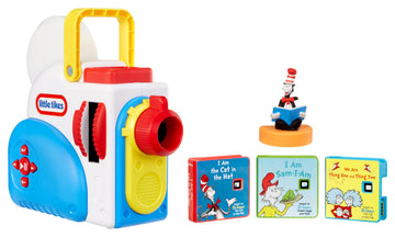 Little Tikes Story Dream Machine Dr. Seuss Starter Pack, Storytime, Books, Audio Play Character, Gift and Toy for Toddlers and Kids Girls Boys Ages 3+