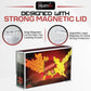Collectidex Acrylic Display Case for Team Rocket's Moltres ex Ultra-Premium Collection UPC with Magnetic Lid 8 + 5mm Acrylic with 5x3mm Magnets