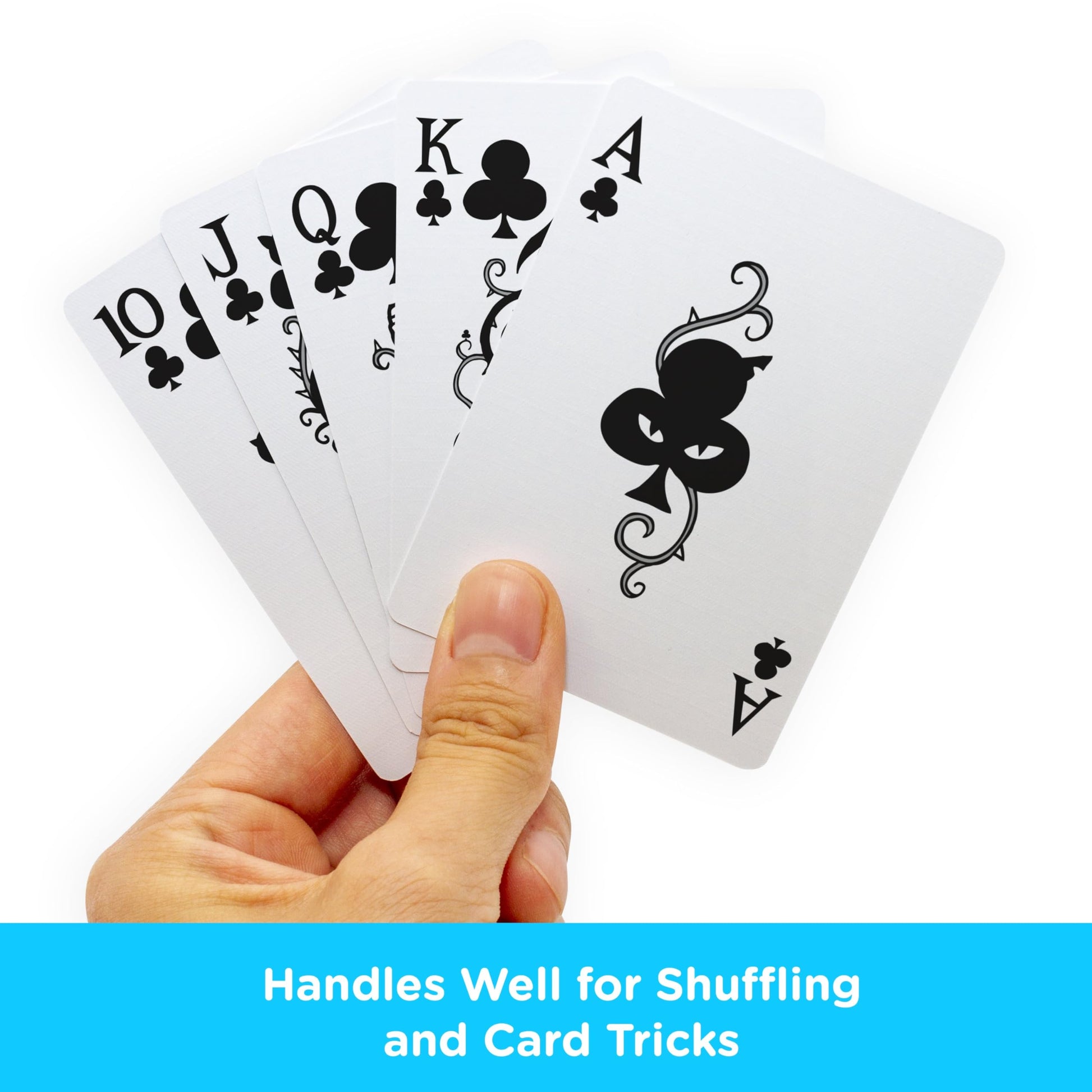 AQUARIUS Emily The Strange Playing Cards - Emily The Strange Themed Deck of Cards for Your Favorite Card Games - Officially Licensed Emily The Strange