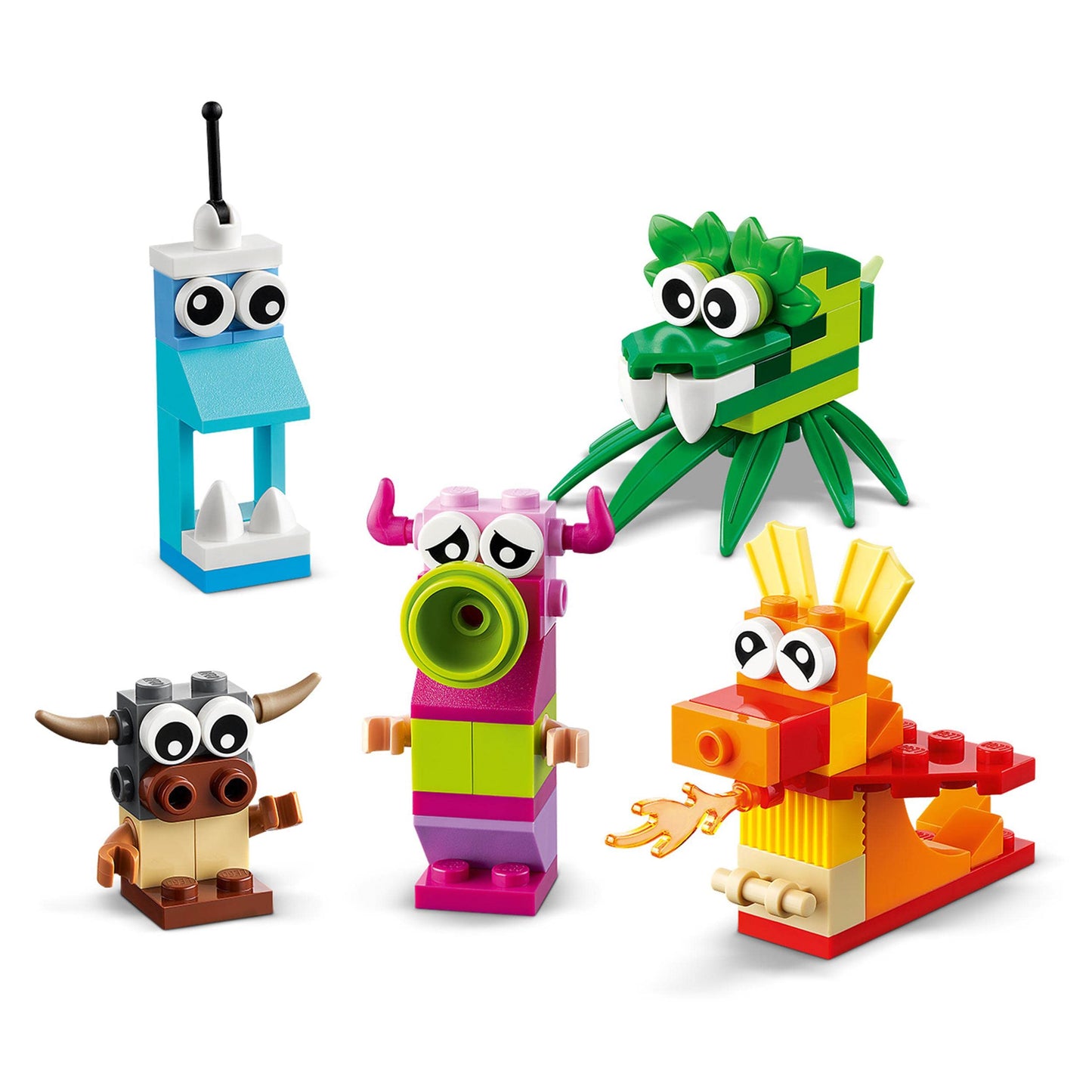 LEGO® Classic Creative Monsters 11017 Building Kit;Monster Toy