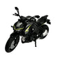 Welly Die Cast Motorcycle Black Kawasaki 2017 Z1000R, 1:18 Scale, Collectible Model Dirt Bike
