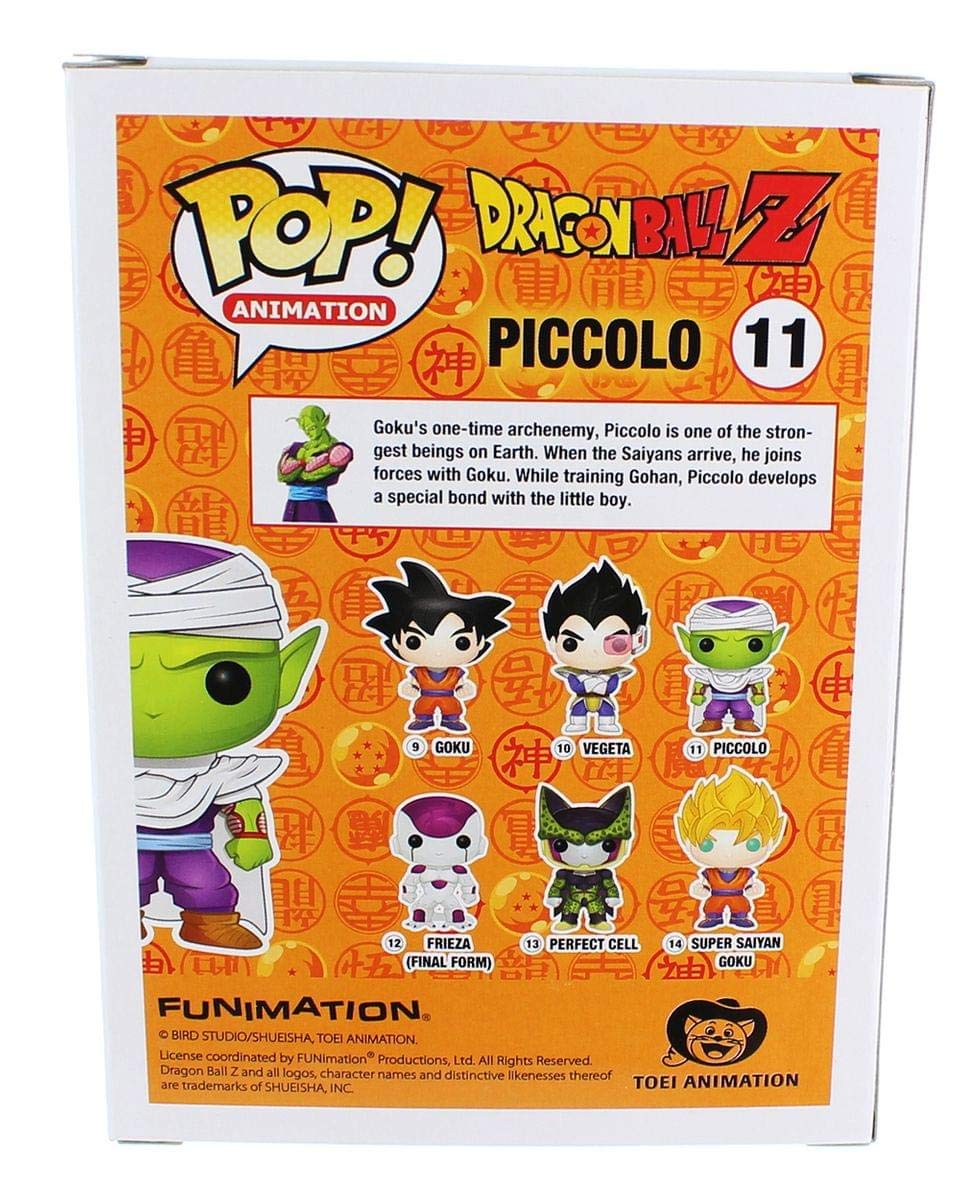 Funko Pop! Anime: Dragonball Z Piccolo Action Figure