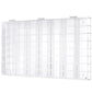 Clear Display Case Wall Cabinet for Hot Small Toy Wheels 1/64 Scale Matchbox Toy Cars Collection Storage Display (56 Slots, 24" X 14")