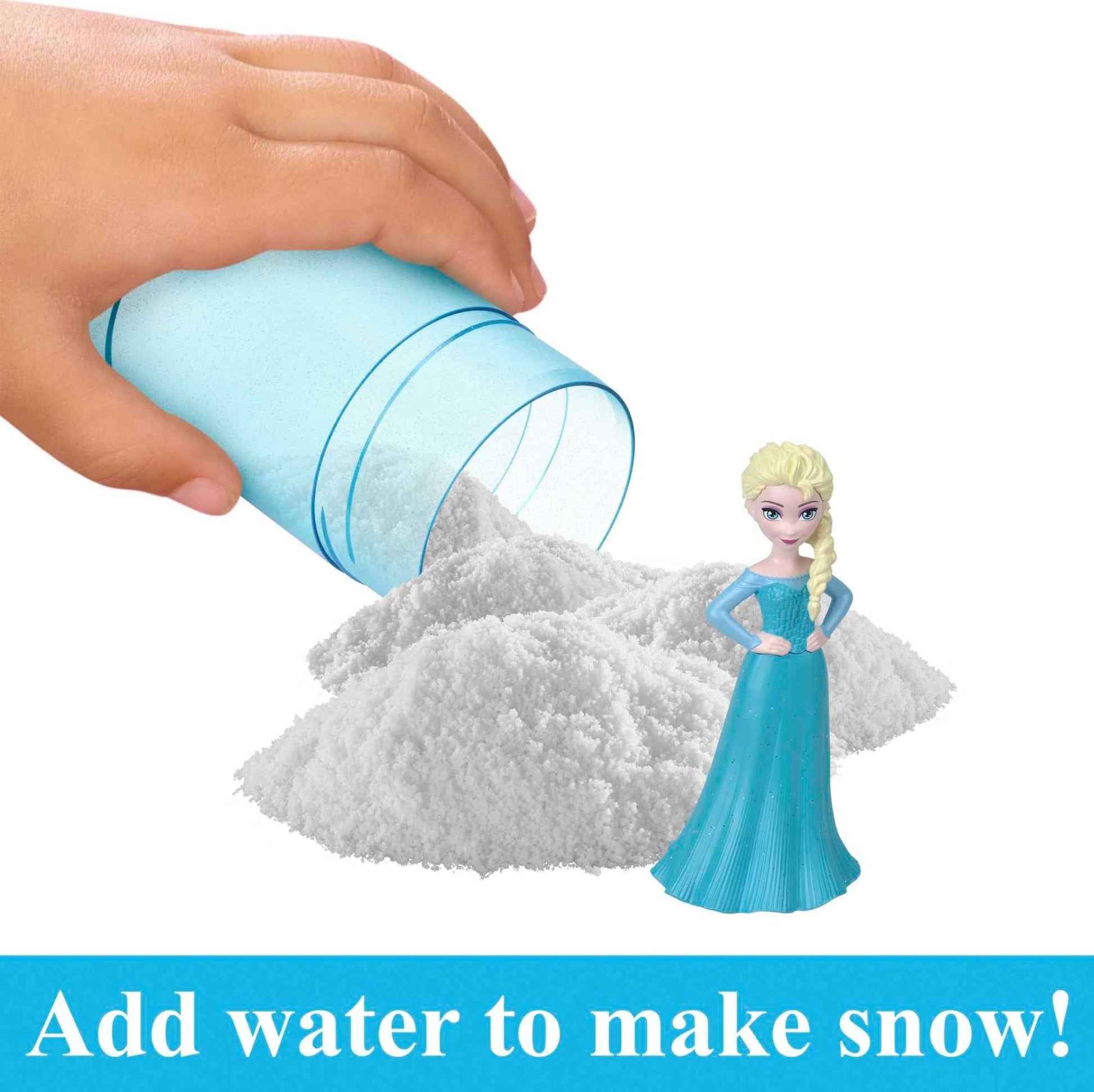 Mattel Disney Frozen Snow Color Reveal Small Doll & Accessories, 6 Surprises Include Character Figure Inspired by Mattel Disney Movies