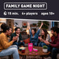 Fuzzy Logic Word Guessing Party Game - Funny Team-Based Card Game for Kids, Teens & Adults, Creative Clue & Strategy Game for Family Game Night, 4+