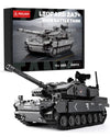 BOOLAKOS Leopard 2A7+ Tank Building Block, Military Army WW2 Tank Model Kit, Construction Set Gift Giving Toys for Adult (898 PCS)