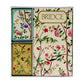 Caspari Chinese Wallpaper Bridge Gift Set in Blue, 2 Playing Card Decks & 2 Score Pads