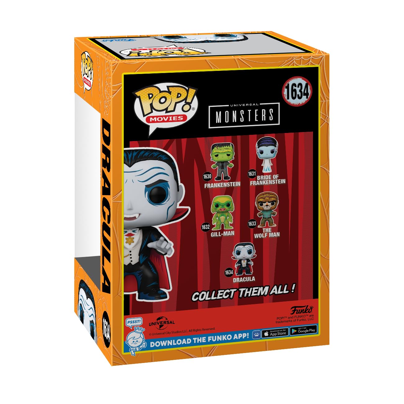 Funko POP! Movies: Universal Monsters - Dracula - Collectable Vinyl Figure - Gift Idea - Official Merchandise - for Kids & Adults - Horror Fans