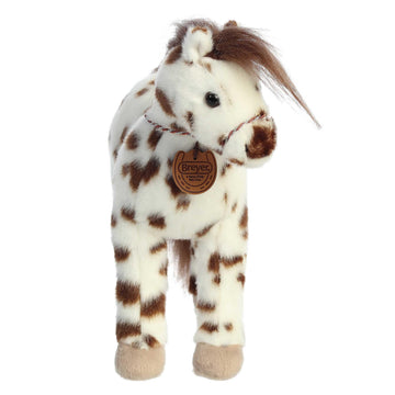 Aurora® Exquisite Breyer® Showstoppers Knabstrupper Stuffed Animal - Realistic Detailing for Imaginative Play - Perfect for Kids, Adults, and Any