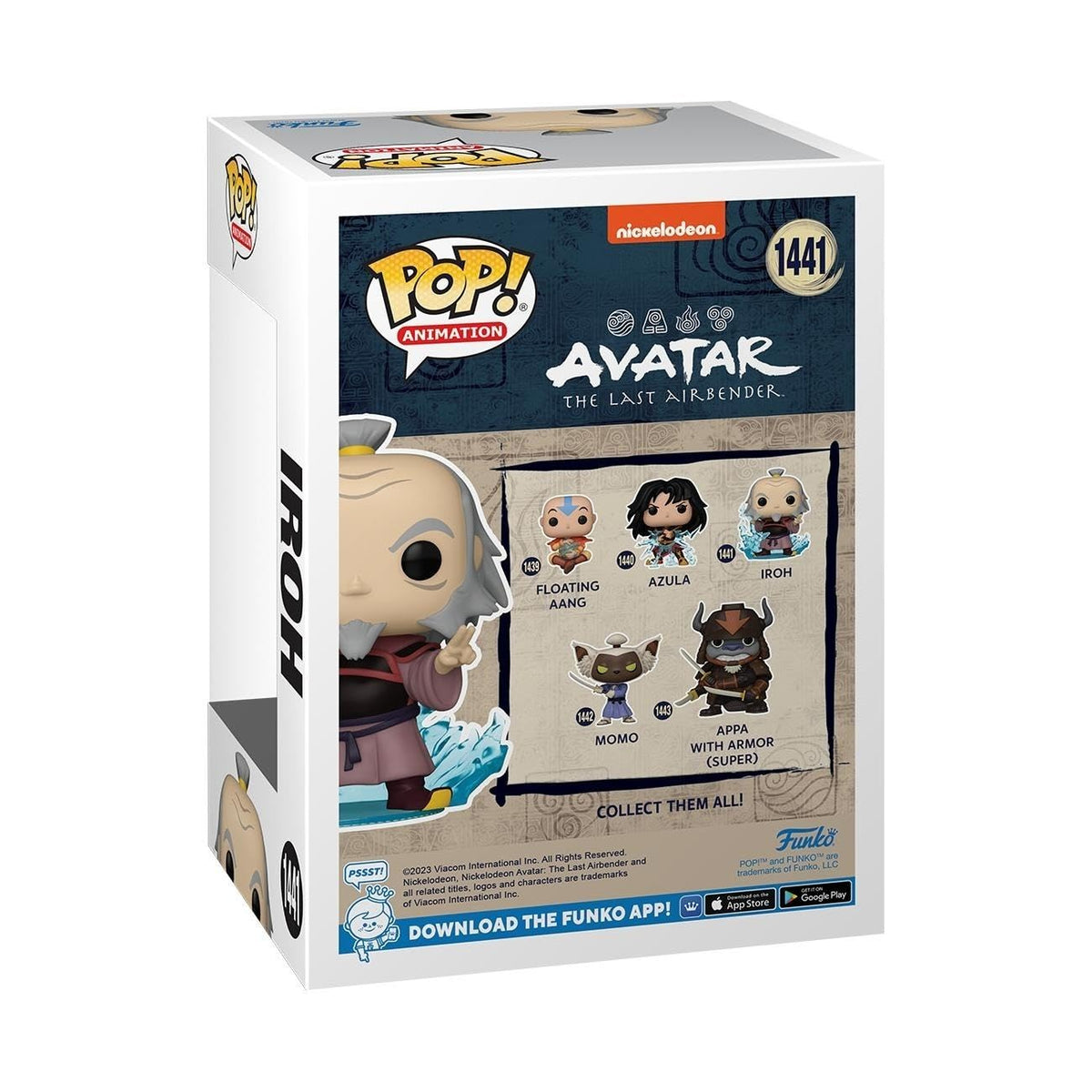 Funko POP! Animation: Avatar: The Last Airbender - Iroh with Lightning