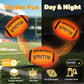 VINTOP Light Up Football - LED Glow in the Dark Football NO 6 for Kids & Adults Outdoor Sports, Birthday Gifts, Includes Free Air Pump, Sturdy Durable