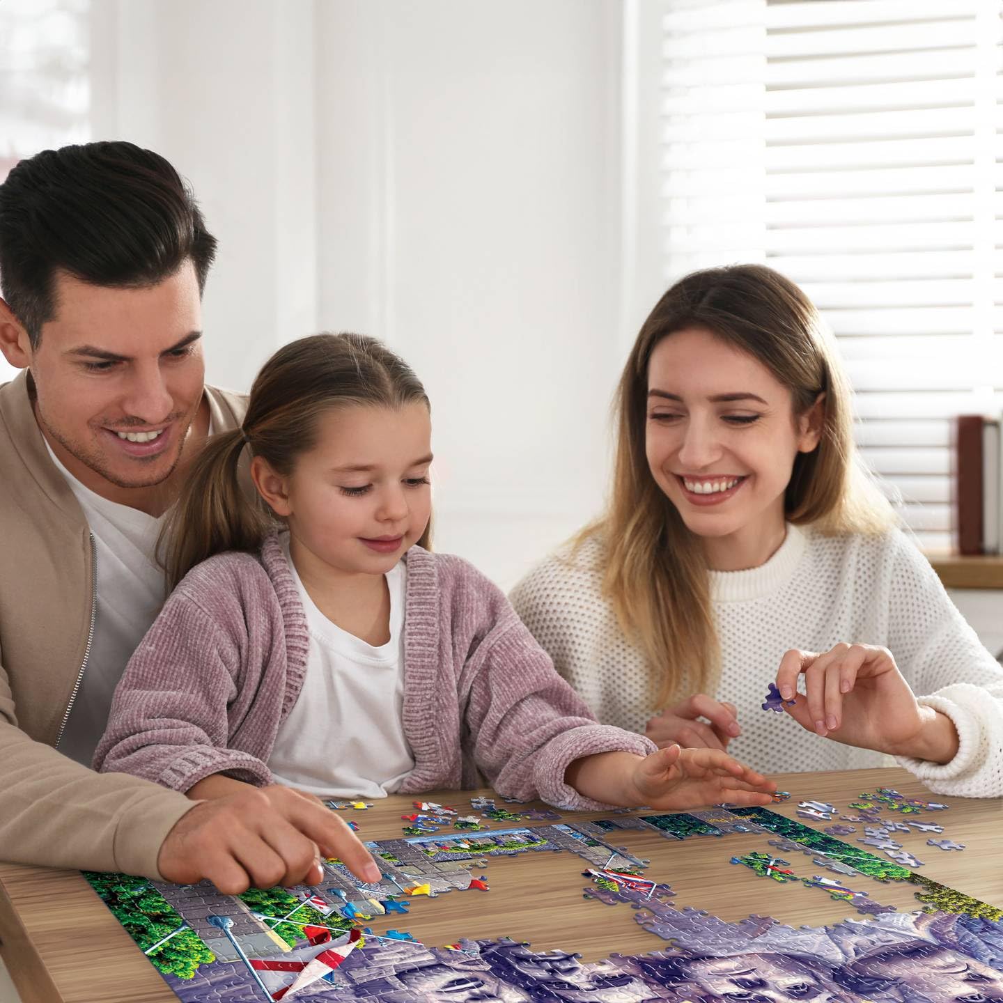 Boardwalk Mt. Rushmore 500 Piece Jigsaw Puzzle Historic Landmark Patriotic Presidents Puzzles with Premium Box, Gift for Adults and Family 16"x20"