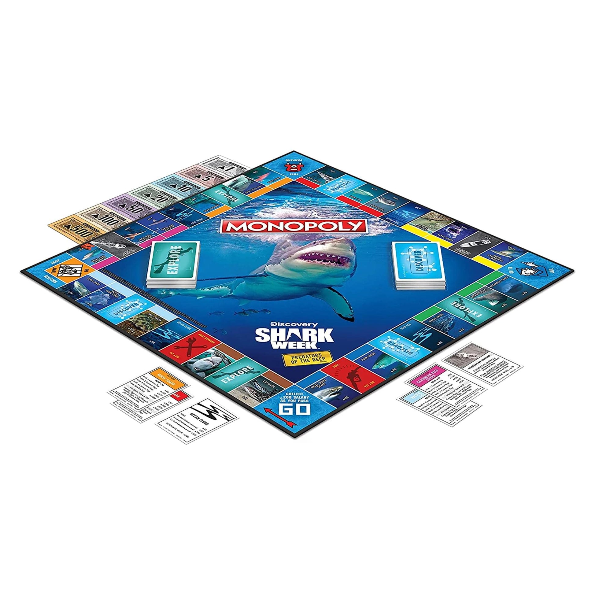Monopoly: Shark Week Predators of The Deep
