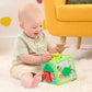 Just Play CoComelon 6-inch Busy Block, Educational and Early Learning Activity Cube, Kids Toys for Ages 06 Month