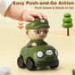 Aila+Aiden Press to Go Car Toys for Toddlers 1-3, Baby Racing Cars, Infant Play Vehicle Set, Baby Push Go Friction Car Toys for 6-9-12-18 Months, 1st