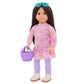 Outfit OG Sparkle Rainbow Dress Costume for 18 Inch Dolls