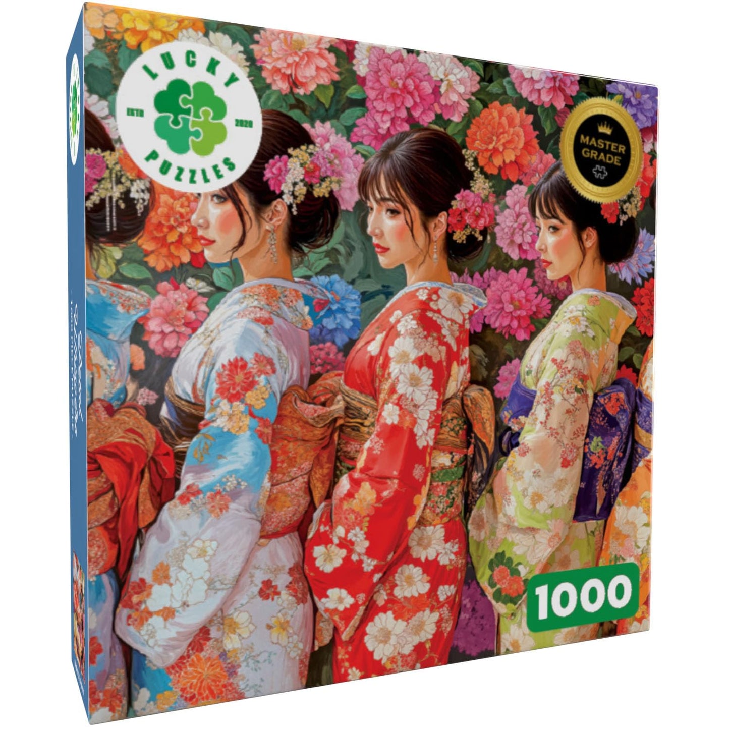 Lucky Puzzles | 1000 Piece Jigsaw Puzzles for Adults | Petal Whispers