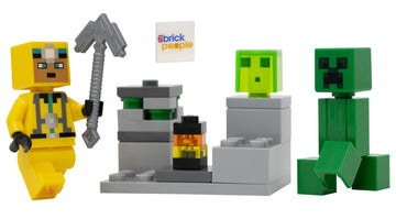 LEGO Minecraft: Cave Explorer, Creeper and Slime Combo Pack - 6+
