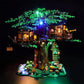 GEAMENT Upgraded Version LED Light Kit for Ideas Treehouse - Compatible with Lego 21318 Building Blocks Model (Model Set Not Included)