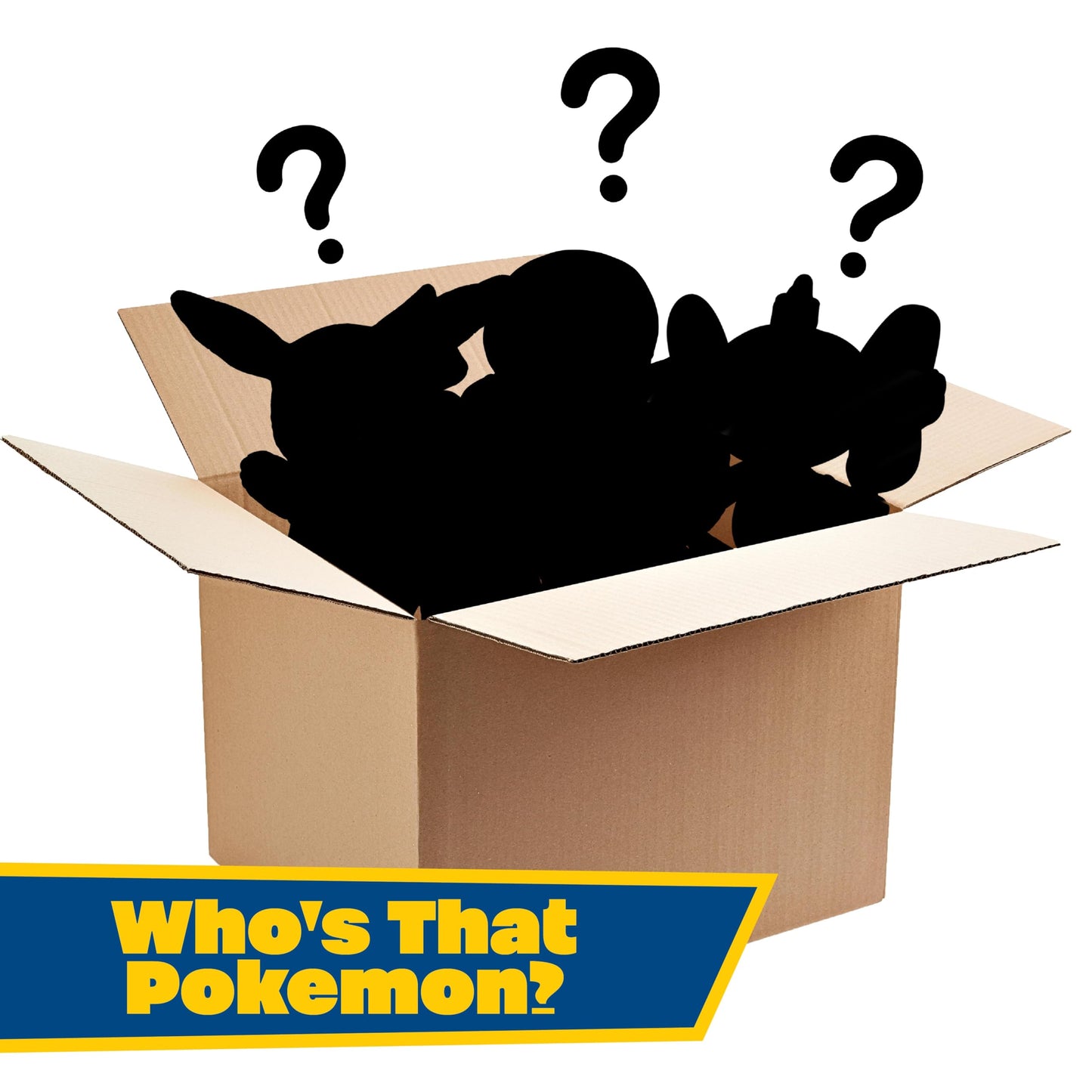 Pokemon 8" Plush Mystery Blind Box 5-Pack - Get Five Officially Licensed 8 Inch Pokemon - Authentic Collectible Soft Stuffed Animal Toy Figures - Gift