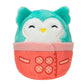 Squishville by Original Squishmallows Ski Chalet - Includes Four 2-Inch Skis, Snowboard, Snowman, Chair, Bed, and Playscene with Ski Slope - Amazon