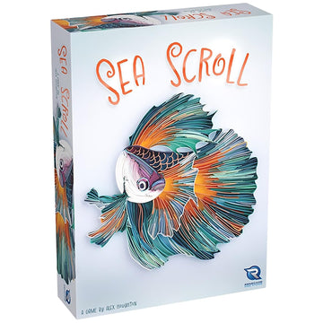 Renegade Game Studios Sea Scroll Board Game: Strategic 2-6 Player Card Game with Artistic Paper Quilling Design
