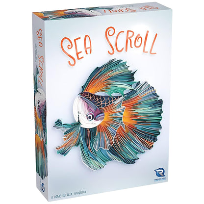 Renegade Game Studios Sea Scroll Board Game: Strategic 2-6 Player Card Game with Artistic Paper Quilling Design