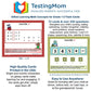 TestingMom.com Gifted Learning Flash Cards - Math Concepts for 1st Grade - 2nd Grade - Addition, Subtraction, Fractions, and More for Grade 1 - Grade