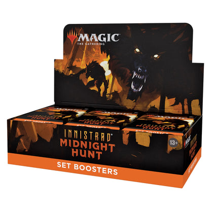 Magic The Gathering Innistrad: Midnight Hunt Set Booster Box | 12 Count (Pack of 30)