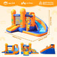 Doctor Dolphin Inflatable Water Slide, Water Bounce House for Big Kids?Water Slides for Kids Backyard, Inflatable Water Park Bouncy House for Wet