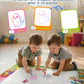 Wedopro Water Doodle Mat 40x30 - Mess-Free Toddler Toys for Ages 3-7 with 27 Pcs | Reusable Water Reveal Educational Drawing Mat for Kids with 24 ABC