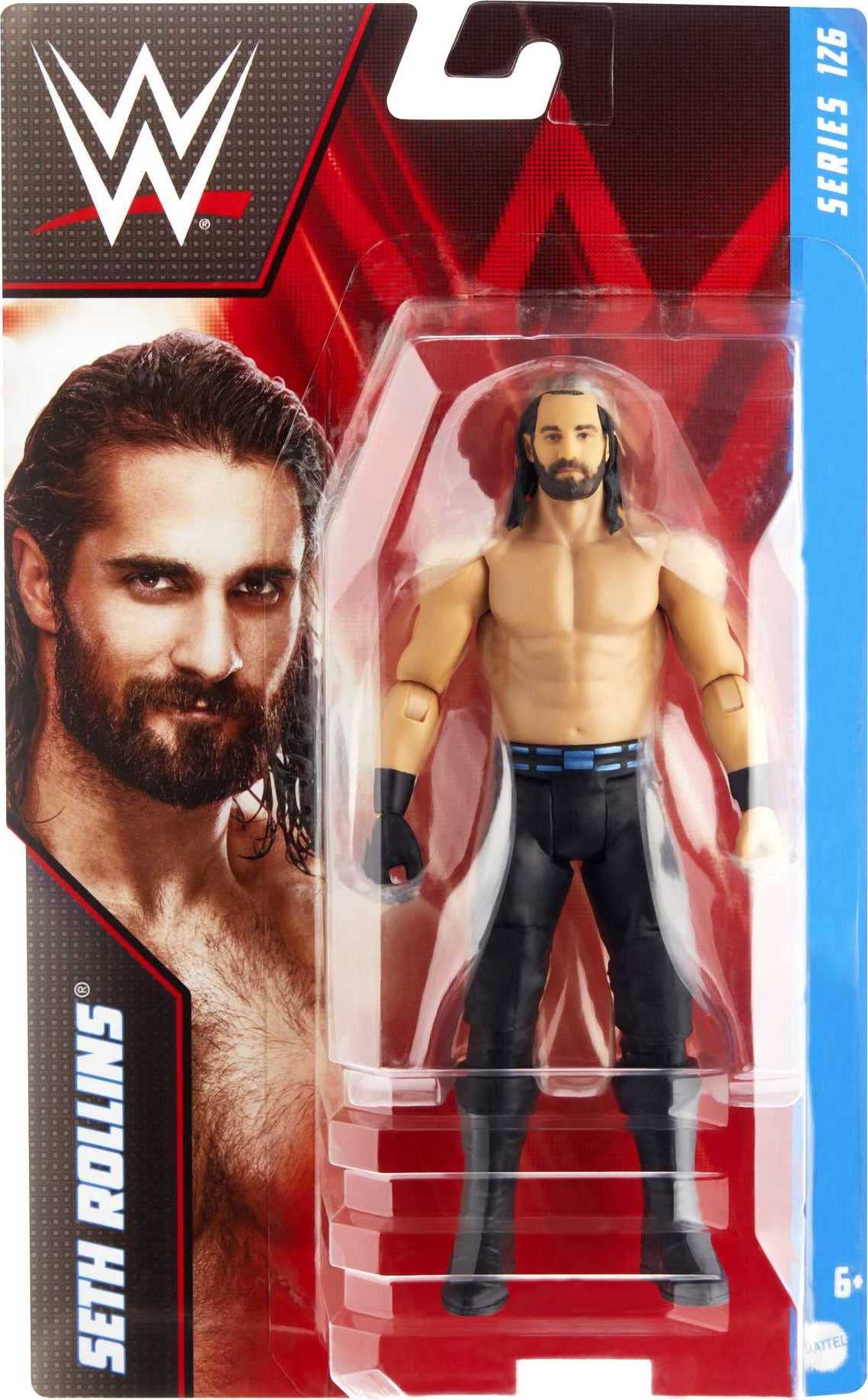 WWE Basic Action Figure, Posable 6-inch Collectible for Ages 6 Years Old & Up