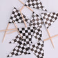 stidsds Checkered Black and White Racing Cupcake Toppers Flags Mini Small Race Car Toothpick Stick Flag Decoration(100 pcs)