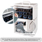 Jucoci Miniatures Storage Case Miniatures Transport Case (2 PCS Set)