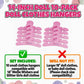 Emily Rose Pink Doll Clothes Hangers for 14 Inch Doll Clothes - 10 Pack Organization Accessories Fits 14"-15" Doll Clothing (Glitter Girls & Similar)